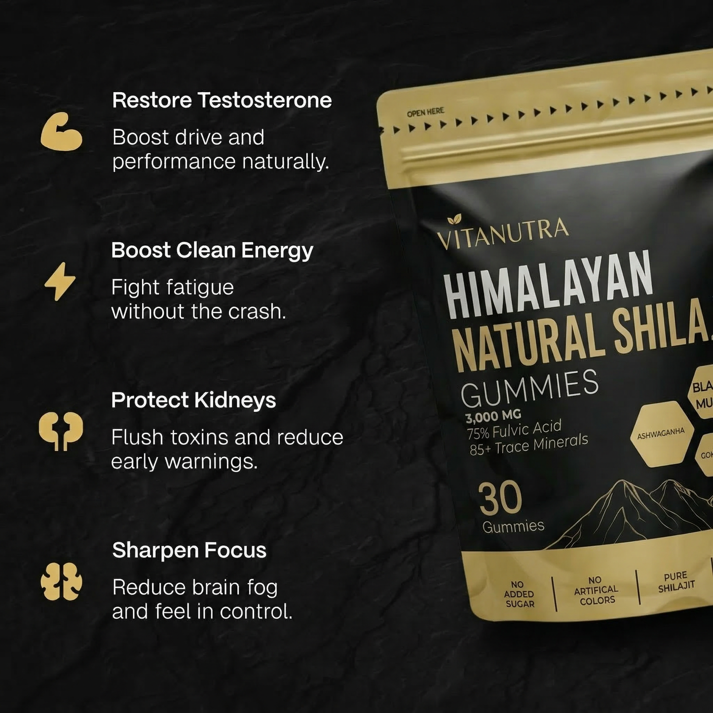 Natural Shilajit Gummies