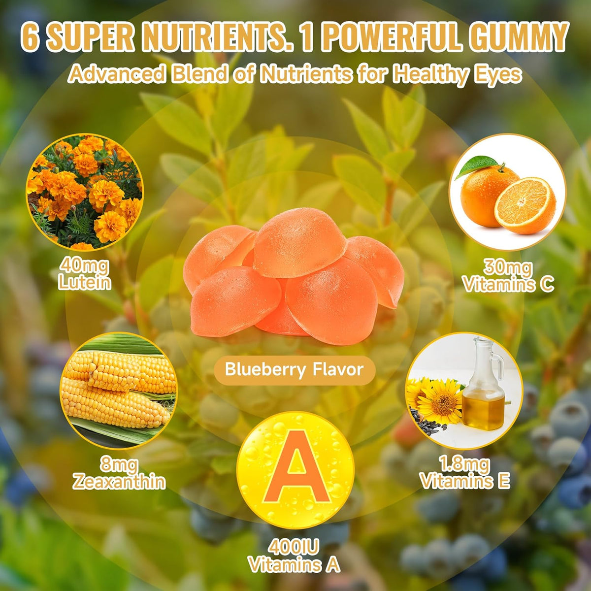 Swiyie Lutein & Zeaxanthin Gummies