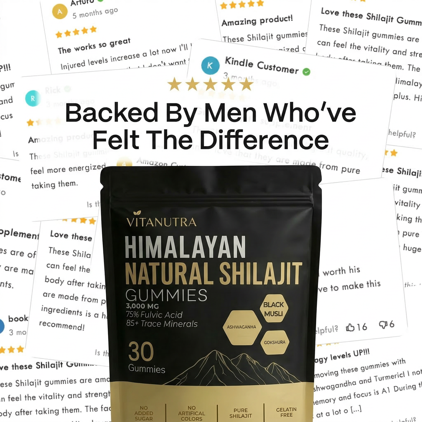 Natural Shilajit Gummies