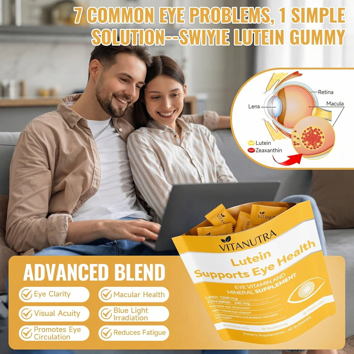 Swiyie Lutein & Zeaxanthin Gummies