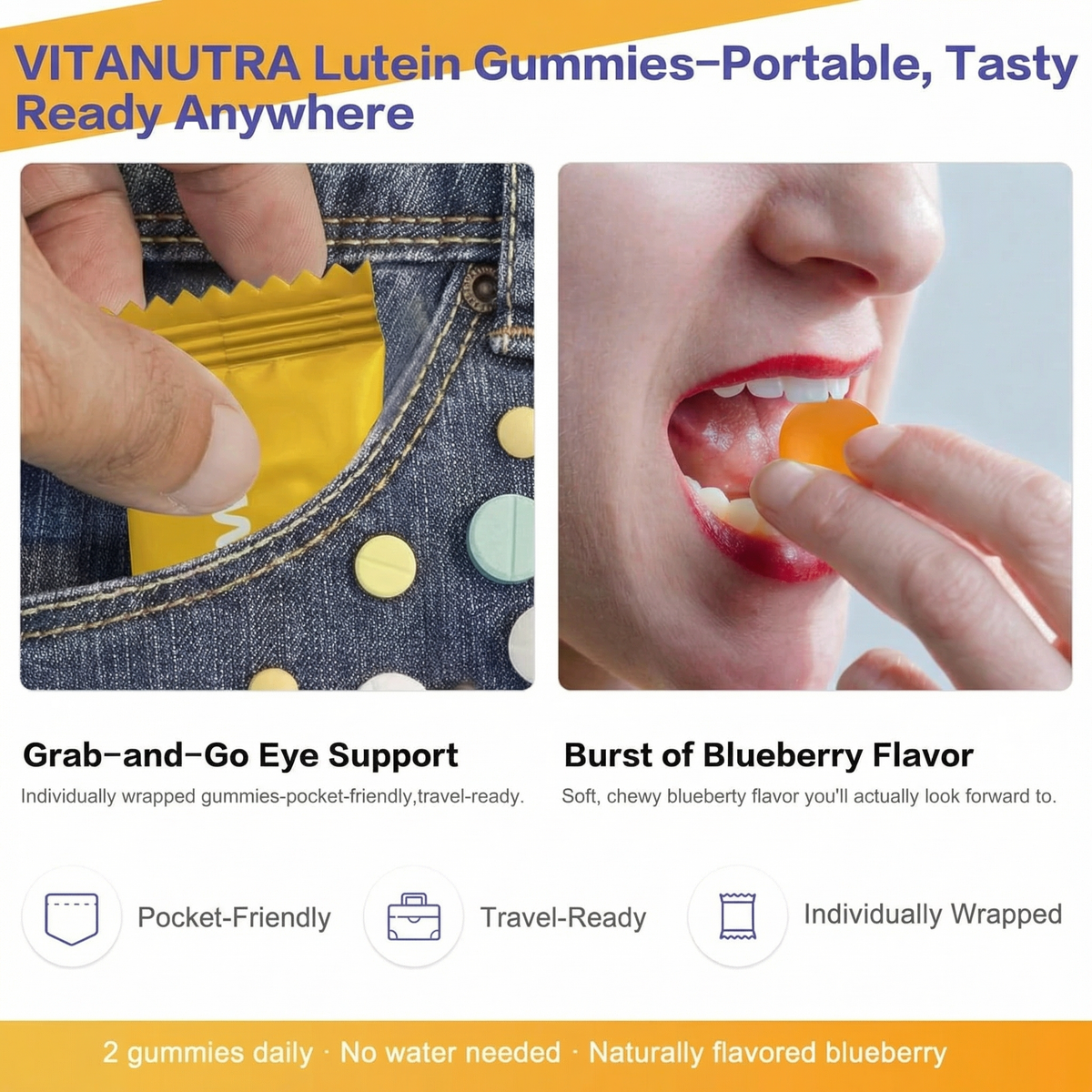 Swiyie Lutein & Zeaxanthin Gummies